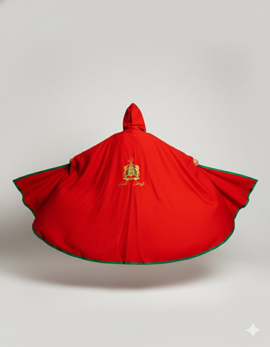 Cape Royale Premium – Édition Maroc Traditionnel Brodée كاب مغربي فاخر مطرّز – جودة بريميوم بلمسة ملكية
