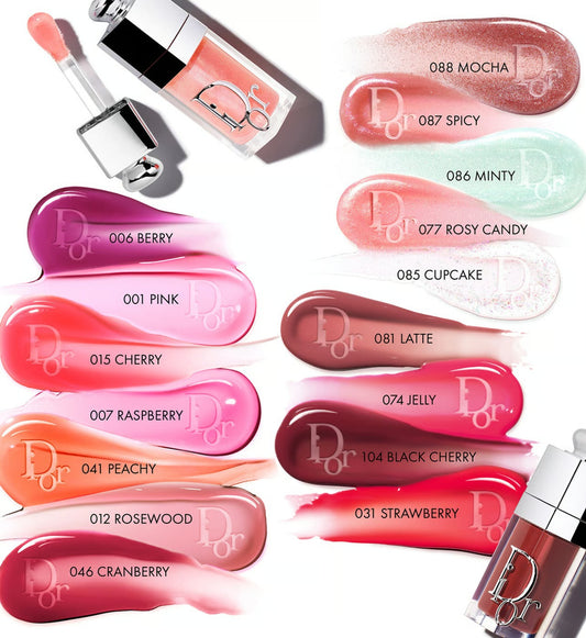 Dior Addict - Lip Glow Oil - Huile à lèvres hydratante 24h - 3 finis ultra-brillants