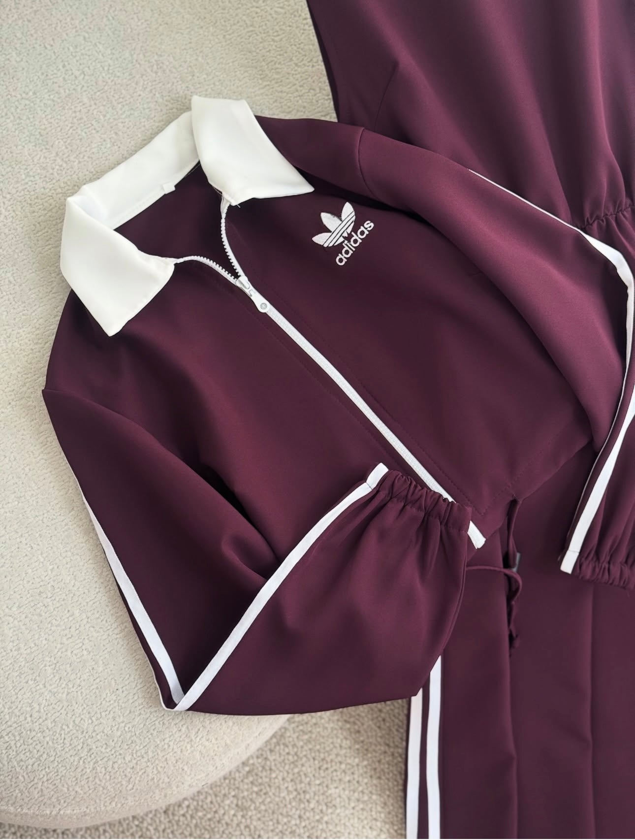 Ensemble Robe + Veste Adidas 3 Bands