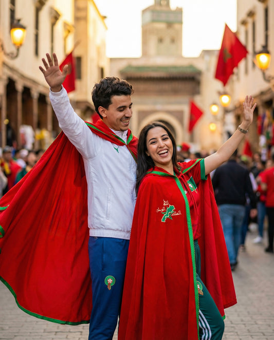 Cape Royale Premium – Édition Maroc Traditionnel Brodée كاب مغربي فاخر مطرّز – جودة بريميوم بلمسة ملكية