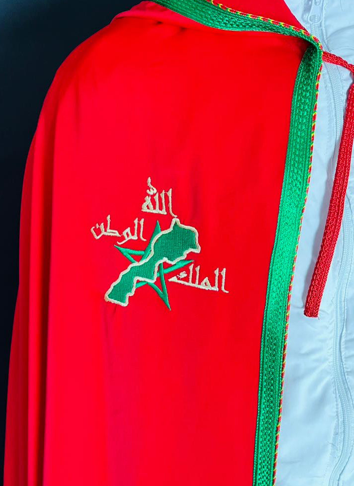 Cape Royale Premium – Édition Maroc Traditionnel Brodée كاب مغربي فاخر مطرّز – جودة بريميوم بلمسة ملكية