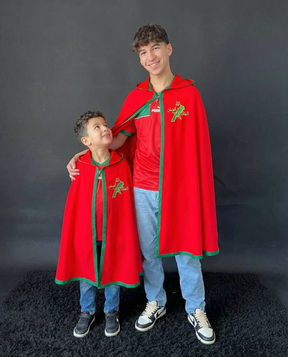 🇲🇦 Capes Enfants : Royale Premium – Édition Maroc Traditionnel Brodée 3 à 14 Ans 🇲🇦