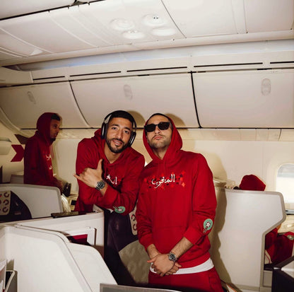 Hoodie Maroc Puma Unisexe - Sweat à Capuche FRMF - Édition Spéciale