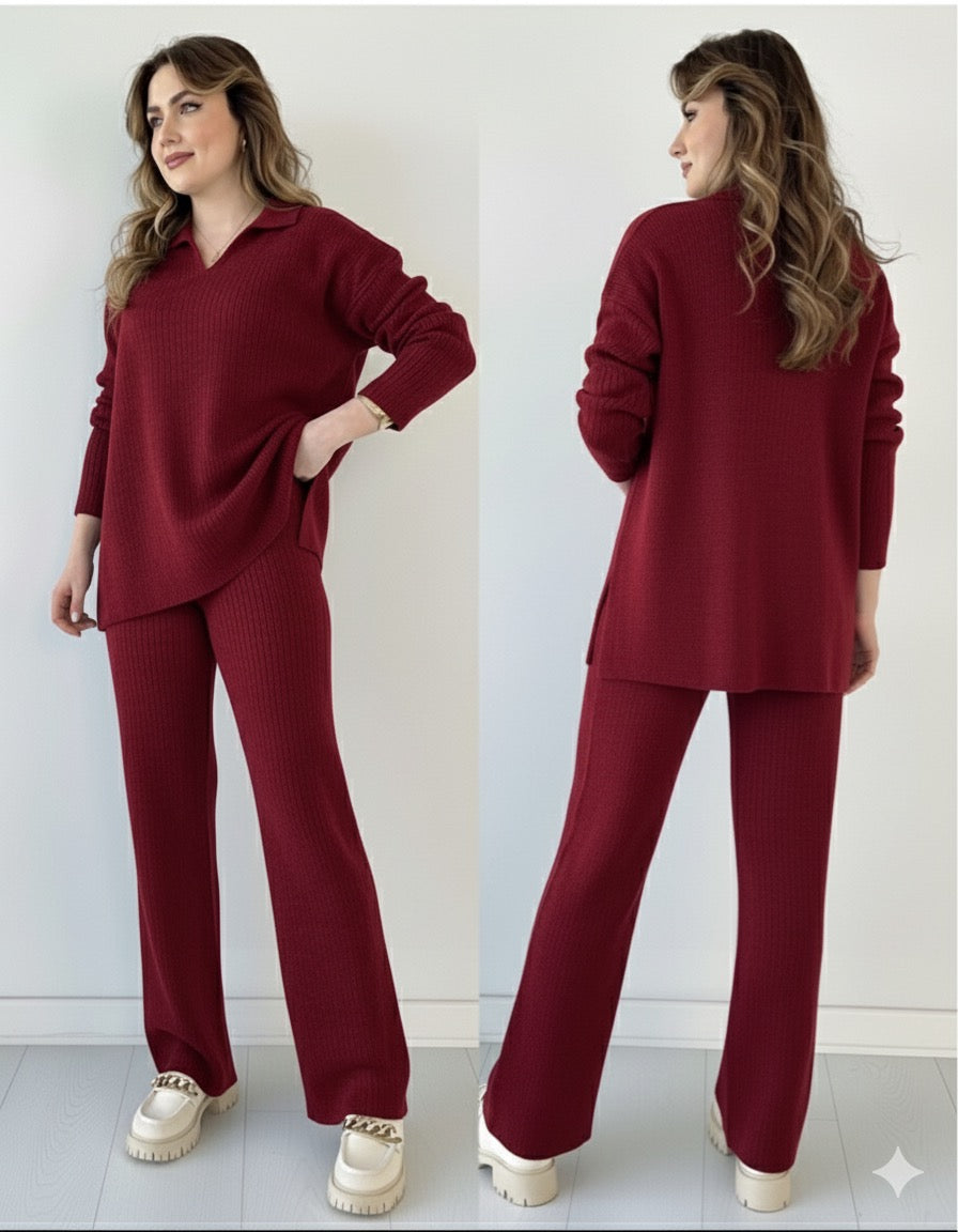 Ensemble Côtelé 2 Pièces