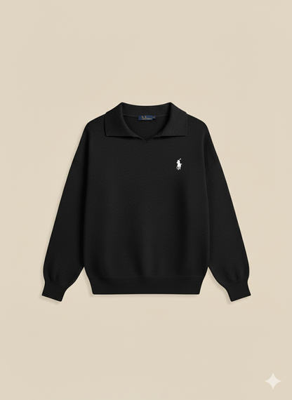 Pull Polo Brodé Premium