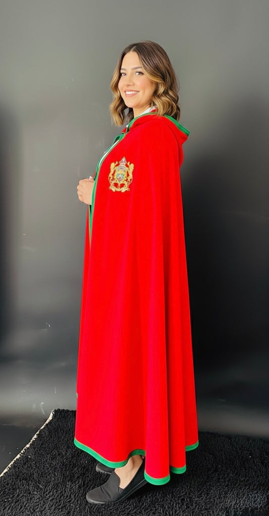 Cape Royale Premium – Édition Maroc Traditionnel Brodée كاب مغربي فاخر مطرّز – جودة بريميوم بلمسة ملكية