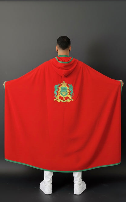 Cape Royale Premium – Édition Maroc Traditionnel Brodée كاب مغربي فاخر مطرّز – جودة بريميوم بلمسة ملكية