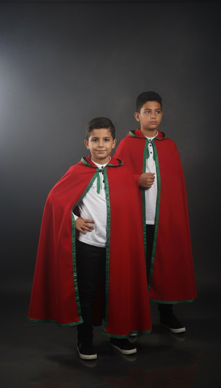 🇲🇦 Capes Enfants : Édition Maroc Traditionnel 3 à 14 Ans 🇲🇦