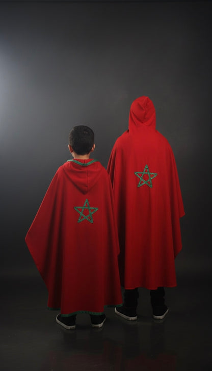 🇲🇦 Capes Enfants : Édition Maroc Traditionnel 3 à 14 Ans 🇲🇦