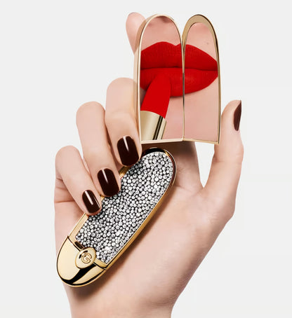 GUERLAIN Rouge G - L'écrin bijou double miroir Le rouge à lèvres soin personnalisable