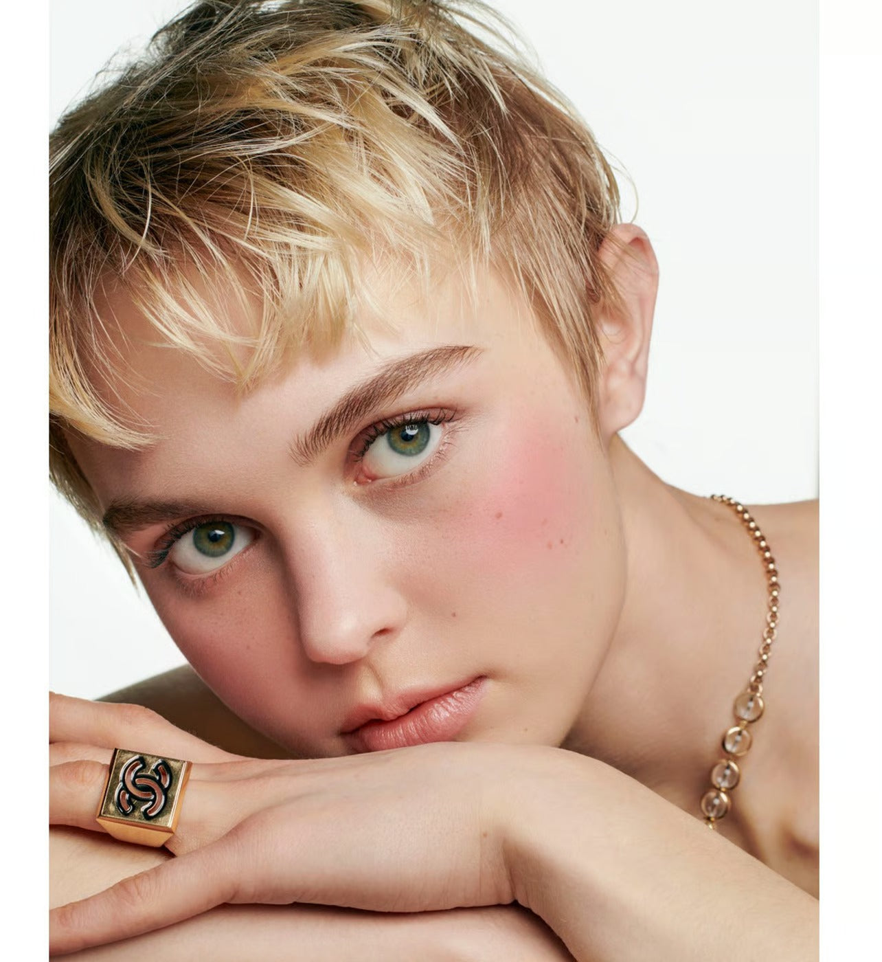 CHANEL CRÉATION EXCLUSIVE  OMBRES A PAUPIERES ET FARDS A JOUES