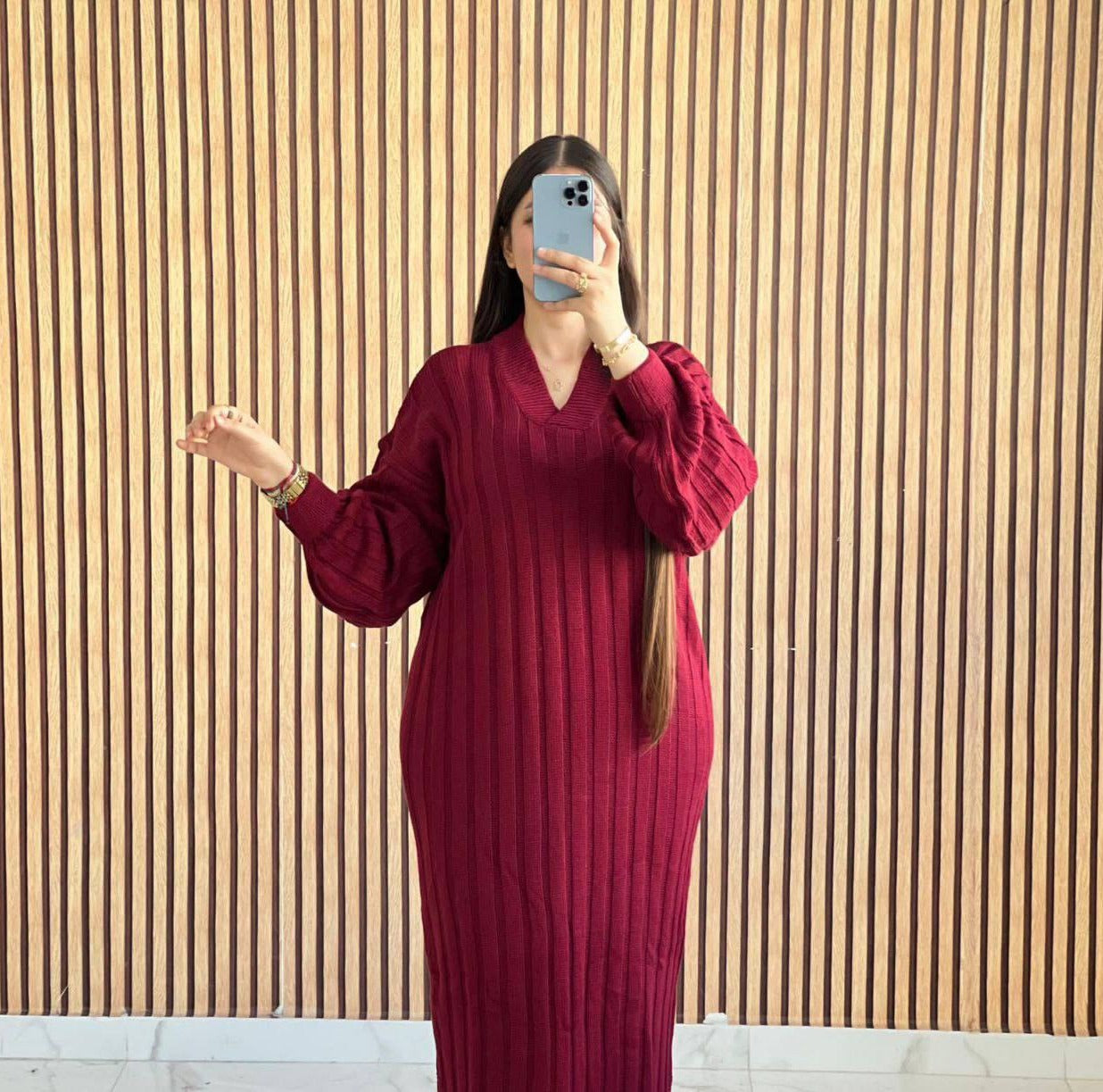 Robe Longue Élégante – Style Chic