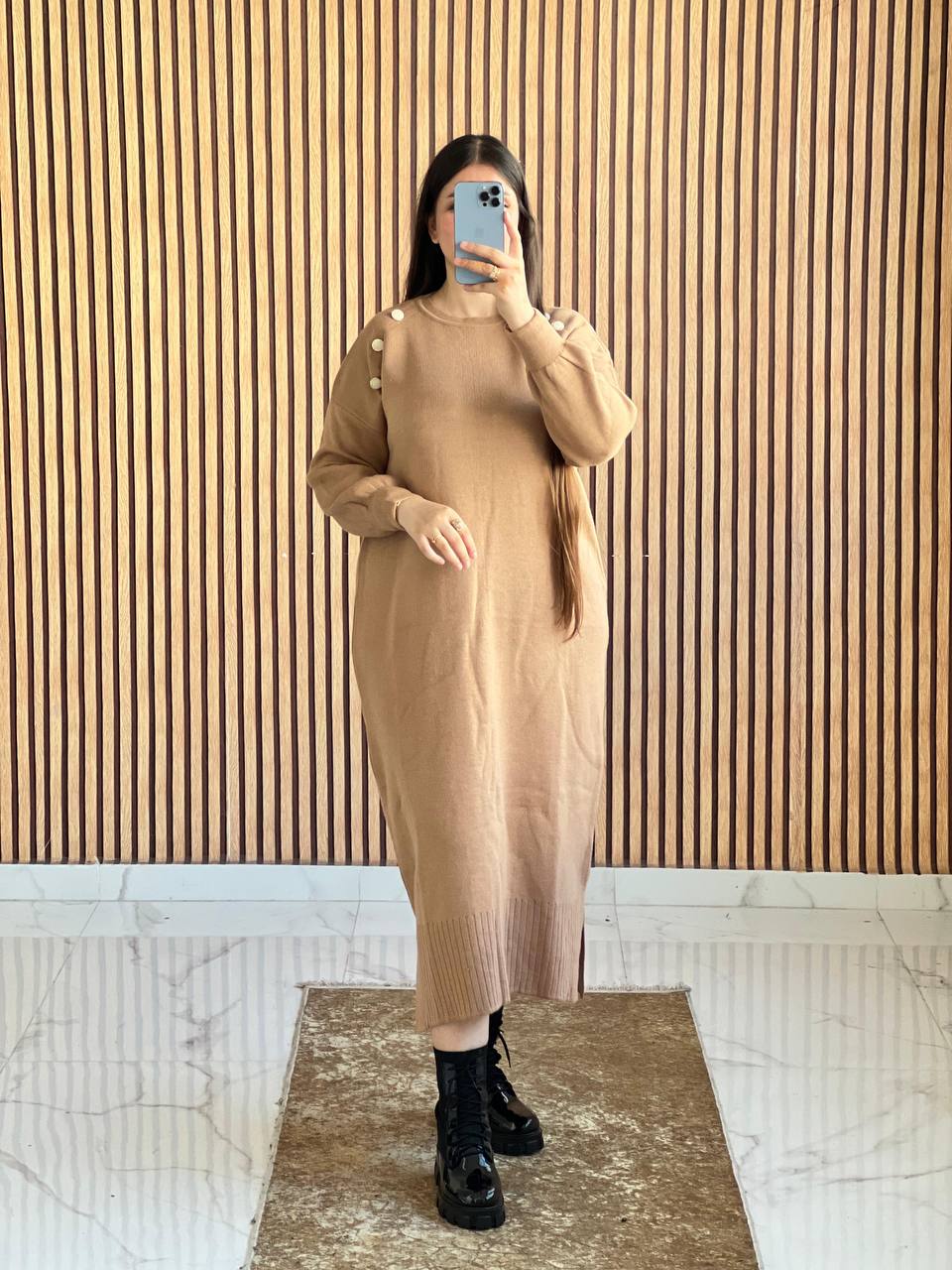 Robe Pull Longue Élégante