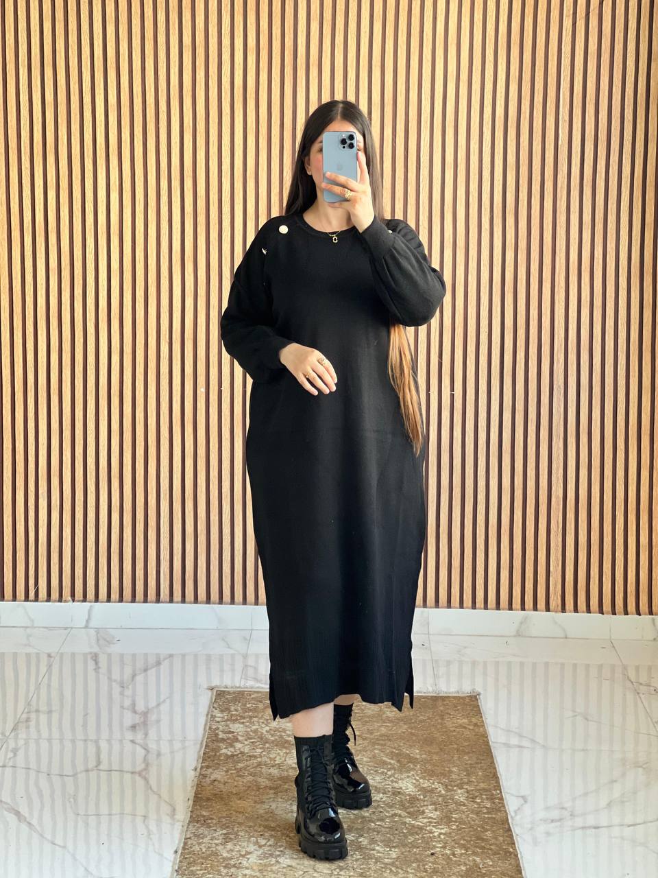 Robe Pull Longue Élégante