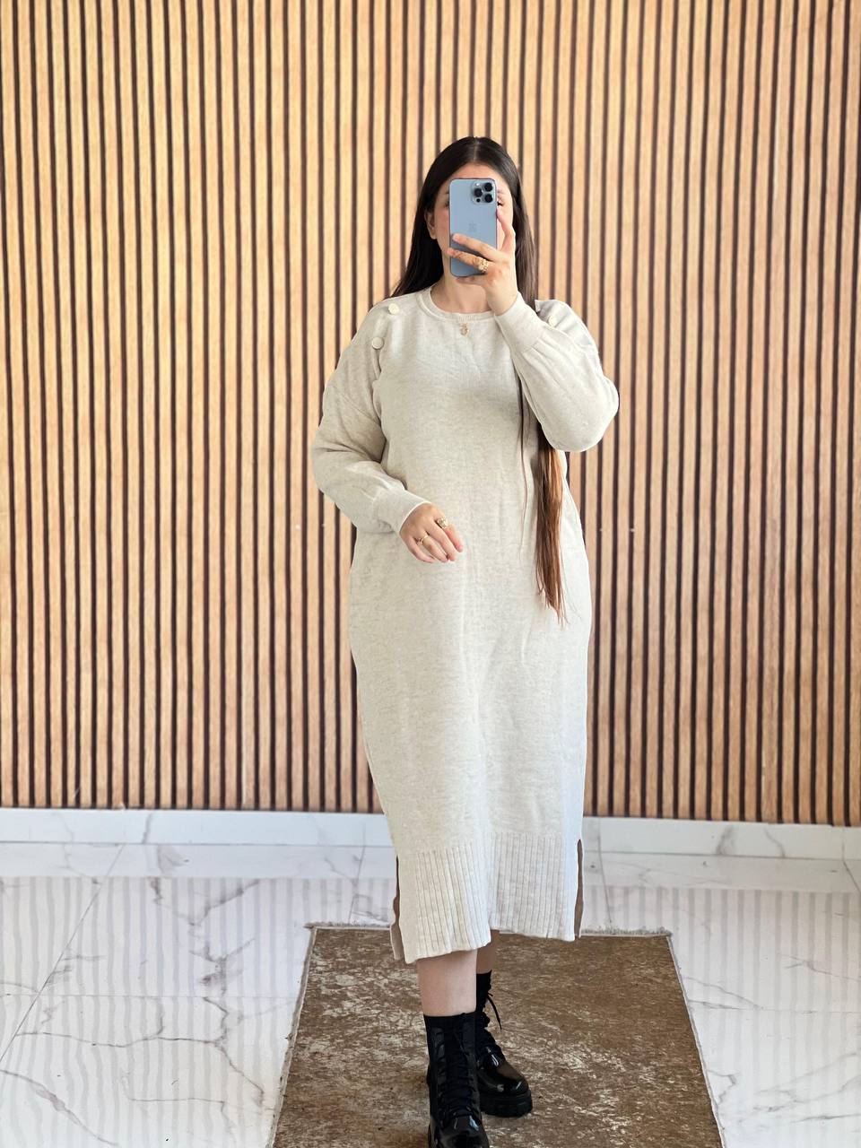 Robe Pull Longue Élégante