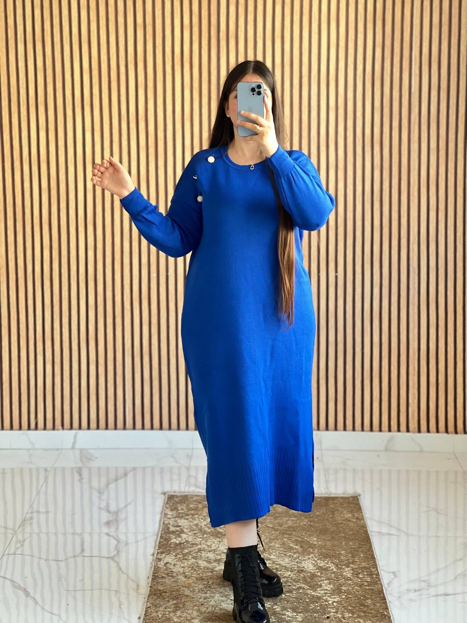 Robe Pull Longue Élégante