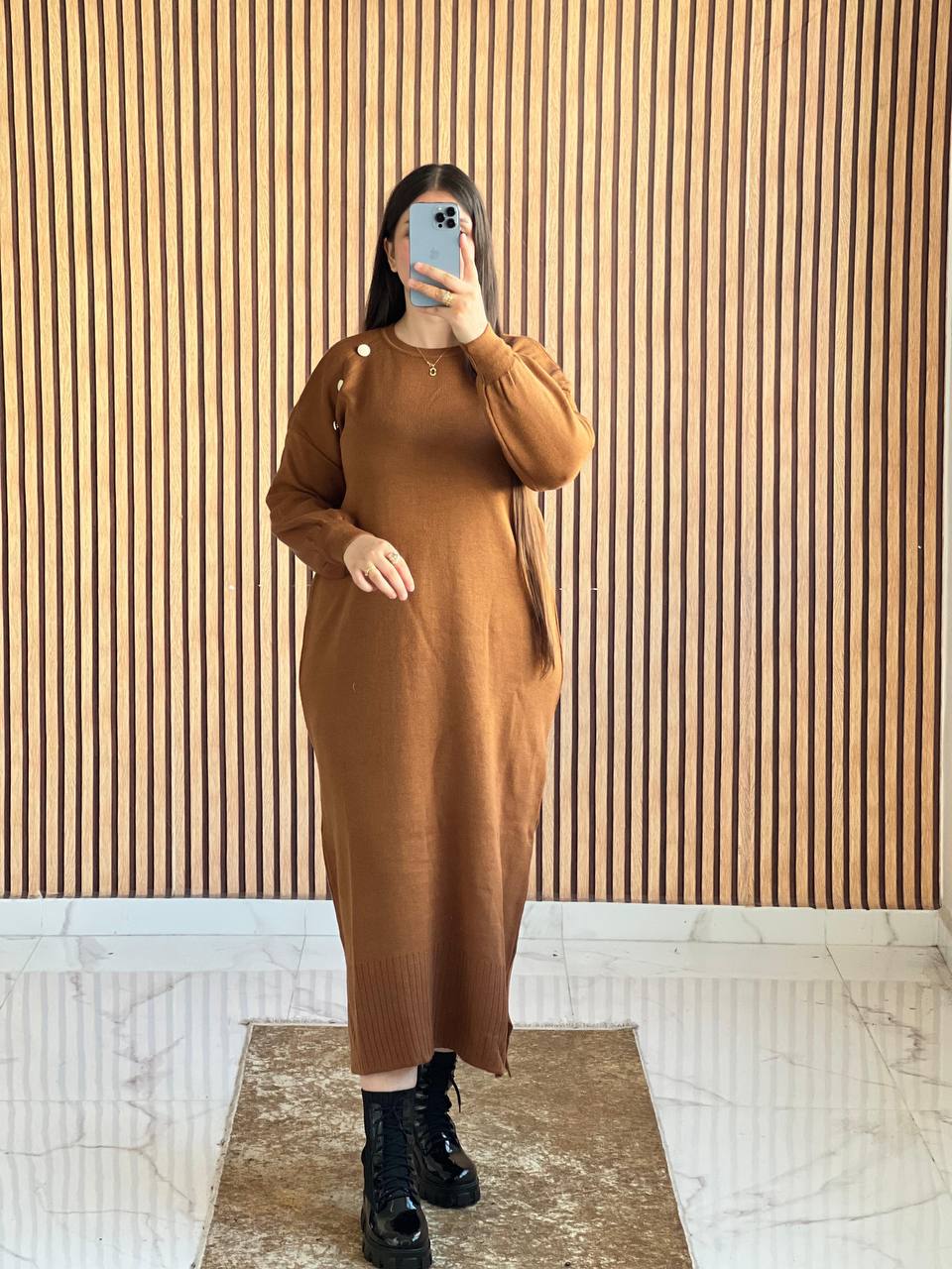 Robe Pull Longue Élégante