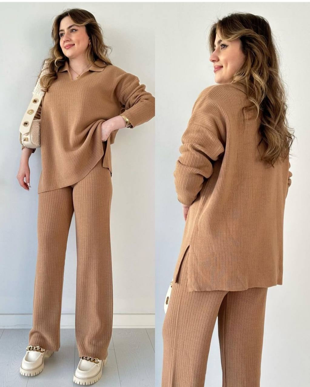 Ensemble Côtelé 2 Pièces