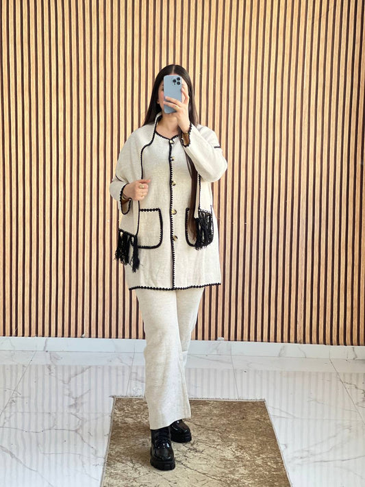 Ensemble 2 Pièces avec Écharpe